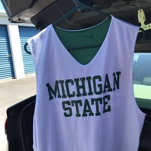 Nike Michigan State reversible basketball jersey